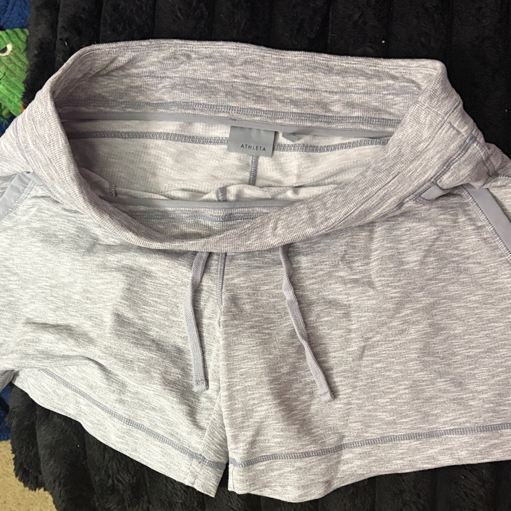 Athleta Women's Heather Gray Athletic Shorts
